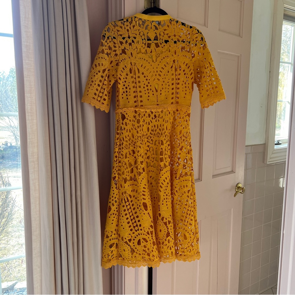 FEW MODA Lace Dress with Bow - Picture 8 of 10